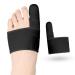 VEFSU Silicone Bunion Foot Protector - Ultra Thin Breathable Orthosis for Toe Pumice Stones - Skin Friendly Sports Anti-Compression - 0.04oz (1 Pack), Black - Buy Online on GoSupps.com
