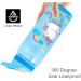 Koohot 22oz Kids Water Bottle - BPA Free, Leak-Proof, Lightweight with Straw Lid and Carry Loop - Mermaid2 Design for Boys and Girls - Buy Online on GoSupps.com