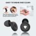 Super Soft Reusable Noise Cancelling Ear Plugs for Sleep - 25dB Protection - 6 Ear Tips Included - Buy Online on GoSupps.com