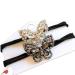 Xiwstar Crystal Rhinestone Butterfly Hair Scrunchies - 2 Pack | Elegant Women Girls Hair Accessories - Buy Online on GoSupps.com