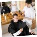 Beatifufu Set 4 Hairdressing Tools Set Barber Neck Band Hairdressing Gown Hairdressing Cape Professional Salon Barber Neckband Haircut Cape Hair Cutting Cloak Hair Coloring Apron Plastic - Buy Online on GoSupps.com