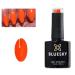 Bluesky Nail Gel Polish Orange Color Orange Sunset Spring Summer Color UV LED Soak Off A87 10ml
