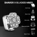 Buy 6 in 1 Head Shaver for Men - Waterproof USB Rechargeable Bald Shaver & Grooming Kit | Best 9D Beard Trimmer - Buy Online on GoSupps.com