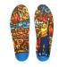 Senthmetic Natural Cork Insoles Graffiti Style High Arch Support Orthotics Insoles Replacement Shoes Inserts for Flat Feet Pronation Relieve Foot Pain Shoe Insoles Free Tailoring