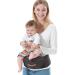 ThreeH Baby Hipseat Carrier Waist Stool Belt with Pocket Sturdy Buckle BC10 Brown