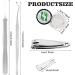 Ingrown Toenails Set of 24 Nail Clips Toenails Pull Ointment Set for Ingrown Toenails Orthopaedic Pedicure Tool with Nail Clippers Nail Clippers and Tweezers - Buy Online on GoSupps.com