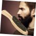 Frcolor 3-Pack Wooden Beard Brush for Men | Mustache Comb & Stubble Brush | Hairdresser Styling Tool | Bamboo Care Oil Brush - Buy Online on GoSupps.com