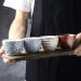 Style and Wind Retro Tableware Ceramic Rice Soup Bowl Home Underglaze Tableware -3 Styles 3 Sizes for Catering and Home Kitchenware OneColor - Buy Online on GoSupps.com