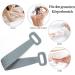 Buy Inmorven Gray Silicone Back Brush - 91cm Body Scrubbing Massage Brush for Thorough Cleaning - Perfect Bathing Aid - Buy Online on GoSupps.com