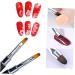 DOITOOL 2 Sets Nail Set Nail Forms Salon Nail Gel Manicure Kit Diy Nail Forms Nail Tips Clips Nails Kits Manicure Accessory Kit De Manicura Nail Clips Tool Abs Finger Clip - Buy Online on GoSupps.com