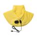 USB electro school and neck-integrated heated shoulder support vibration massage neck care spine heating 3-speed heating mode carbon fiber heating-necked BVS154 (Yellow One Size) yellow unit size