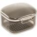 Denture Case with Strainer Basket - Black Dentures Bath Box for Safe Storage | International Shipping Available - Buy Online on GoSupps.com