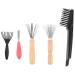 VALICLUD 5pi ces Nettoyeur de Brosse Cheveux Outil de Nettoyage pour Brosses Extensibles Peigne de Nettoyage pour Enlever Cheveux et Poussi re