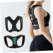 FRCOLOR Posture Belt | Adjustable Posture Trainer for Adults | Ergonomic Hunchback Strap for Men & Women | Black 45X18X1cm - Buy Online on GoSupps.com