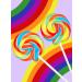 30 X Rainbow Wheel Lollies - Swirl Lollipops - Rainbow Lolly - Party Favour - Sweets - Rock Candy - Baby Showers - Buy Online on GoSupps.com