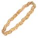 EnerCoppeX Magnetic Ankle Bracelet for Women Stainless Steel Lymph Detox Anklet 3500 Gauss Effective Magnet (SAC-0189G)