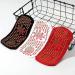 Tourmaline Lymphvity Slimming Health Socks - Set of 3 | Acupressure, Self-Heating, Magnetic Therapy | Red Color - Buy Online on GoSupps.com