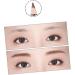 MUSISALY 2pcs Long Lasting Eyebrow Pencils Eye Brow Pencils for Women Leopard Eyebrow Brush for Women Wooden 1 count (Pack of 1) Brown - Buy Online on GoSupps.com