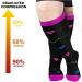 Buy Oversized Compression Stockings - Extra Large Graded Calf Support Socks for Travel Pregnancy & Nurses (3XL 4XL) - Buy Online on GoSupps.com