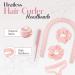 Luxly Heatless Curler: Achieve Heatless Hair Curls with Silk Curling Ribbon Rods Claw Clip 2 Scrunchies and a Comb. The Heatless Curler Headband is the Perfect Tool for Silk Hair Curls with No Heat - Buy Online on GoSupps.com
