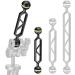 Seafrogs 6/15.2cm Double Ball Arm Aluminum Lightweight Arm - 2 Piece Set for Underwater Photography - Buy Online on GoSupps.com