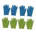 FRCOLOR 4 Pairs Moisturizing Gloves Dry Hand Gloves Spa Gel Gloves Dry Skin Gloves Facial Cleanning Gloves Touchscreen Overnight Sleeping Glove Dry Hands Miss Silica Gel Lotion Skin Care