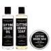 Caron & Doucet - Ultimate Cutting Board Maintenance Kit - Cutting Board Oil Cutting Board Soap Cutting Board Wax