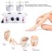 DAORDAER Professional Electric Wax Warmer for Hair Removal | Adjustable Temperature Salon Spa Wax Pot with 40 Wood Sticks - Buy Online on GoSupps.com