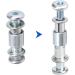 TOBWOLF Inline Skate Axle Spacer Screw Set - Aluminum Alloy Rollerblade Wheel Bearing Spacer Kit | Roller Skate Replacement Accessories - 6mm Axle, 6mm Frame Spacer, 8mm Wheel Spacer - Buy Online on GoSupps.com