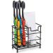 Koanhinn Stainless Steel Toothbrush Holder Multifunctional Electric Toothbrush & Toothpaste Stand Black | Premium Bathroom Organizer - Buy Online on GoSupps.com