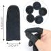 G2PLUS Black Latex Finger Cots - 200pcs Anti-Static Finger Covers for Dressing Protection - Buy Online on GoSupps.com