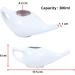 WHOLELIFEOBJECTS 300ml Porcelain Ceramic Neti Pot - Leak Proof & Durable - Natural Sinus Treatment - White Matt - Buy Online on GoSupps.com