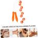 Lurrose 4-Piece Spherical Backing Strips - Multi-Tools Self-Massage Device for Muscle Recovery | Rolling Lymph Massage Gel & Magnetic Pearls - 115x5.6cm | Buy Now! - Buy Online on GoSupps.com