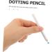 20pcs Nail Point Drill Pencil Nail Gem Picker Wax Pen Nail Dotting Nail Art Picker Diy Dotting Pen Nail Art Tools Special Nail Art Tool White Nail Sticker Drill 5d Wood Rhinestones - Buy Online on GoSupps.com