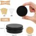 Veuwolm Aluminum Travel Cream Can (30 pcs) with Stickers - 15ml Screw Cap for Lip Balm & Cosmetics - Buy Online on GoSupps.com