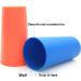 Unbreakable 26 oz Plastic Tumbler Glasses - Set of 12, Multicolor, Dishwasher Safe & BPA Free - Buy Online on GoSupps.com