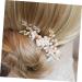 Lurrose Gold Tiara Head Piece for Wedding Bride Gold Hair Accessories Wedding Hair Comb Bridal Hair Pieces Pearl Bridal Headpiece Comb Bride Hair Comb Alloy Hair Comb Wedding Headdress - Buy Online on GoSupps.com