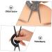 WOONEKY Eyebrow Measuring Mapping Balance Tattooing Supplies Stainless Positioning - Buy Online on GoSupps.com