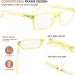Eyekepper Stylish Readers - Quality Spring Hinges Reading Glasses in Blue & Yellow | International Shipping Available - Buy Online on GoSupps.com