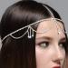STONEFANS Bridal Rhinestone Head Chain for Women Wedding - Boho Tassel Hair Accessory - Buy Online on GoSupps.com