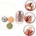 Volcanic Stone Ball Jade Facial Massager Set - Pink Jade Rollers & Skin Scraping Tools for Enhanced Beauty - Buy Online on GoSupps.com