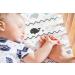 2 Pack Stretchy Fitted Pack n Play Playard Sheet Set - Ultra Soft Portable Mini Crib Sheets - Elephant & Whale Grey Teal Animal Design by BROLEX - Buy Online on GoSupps.com