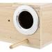 PIVBY Parakeet Nest Box Bird House Budgie Wood Breeding Box for Lovebirds Parrotlets Mating Box (M:7.94.74.7 inch) M:7.9*4.7*4.7 inch - Buy Online on GoSupps.com