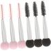 Healeved 12 Pcs Sponge Makeup Brush Wet Makeup Puff Makeup Brush Mascara Double Head Brush Aluminum Tube - Buy Online on GoSupps.com