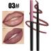  Byuexhp Lip Contour Pencil 4 Colours Long Lasting Matte Gloss | Lip Gloss For Women For Makeup And Daily Beauty Travel Dating Evening Action - Buy Online on GoSupps.com