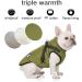 Luowan Waterproof Dog Coat for French Bulldogs | Warm Vest & Dog Jacket for Small Dogs (S Green) - Multi-Sizes Available - Buy Online on GoSupps.com