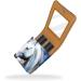 Stylish Leather Lipstick Case with Mirror - Mini Lip Gloss Organizer | Horse Painting Design - Buy Online on GoSupps.com