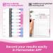 Femometer 50 Ovulation Tests - Sensitive 25 mIU/ml Fertility Prediction Test Strips - 50 Pack for Accurate Results - Buy Online on GoSupps.com