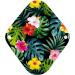10 Pcs Reusable Menstrual Pad Set with Wet Bag - Light Flow Daily Use Waterproof Mama Cloth Sanitary Napkins - Bamboo Charcoal Panty Liners - Buy Online on GoSupps.com