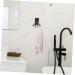 Alipis 1set Swivel Hook Hanger Hooks Rotating Utensil Hanger Heavy Adhesive Hooks Metal to Rotate Frame 13x10cm Black - Buy Online on GoSupps.com